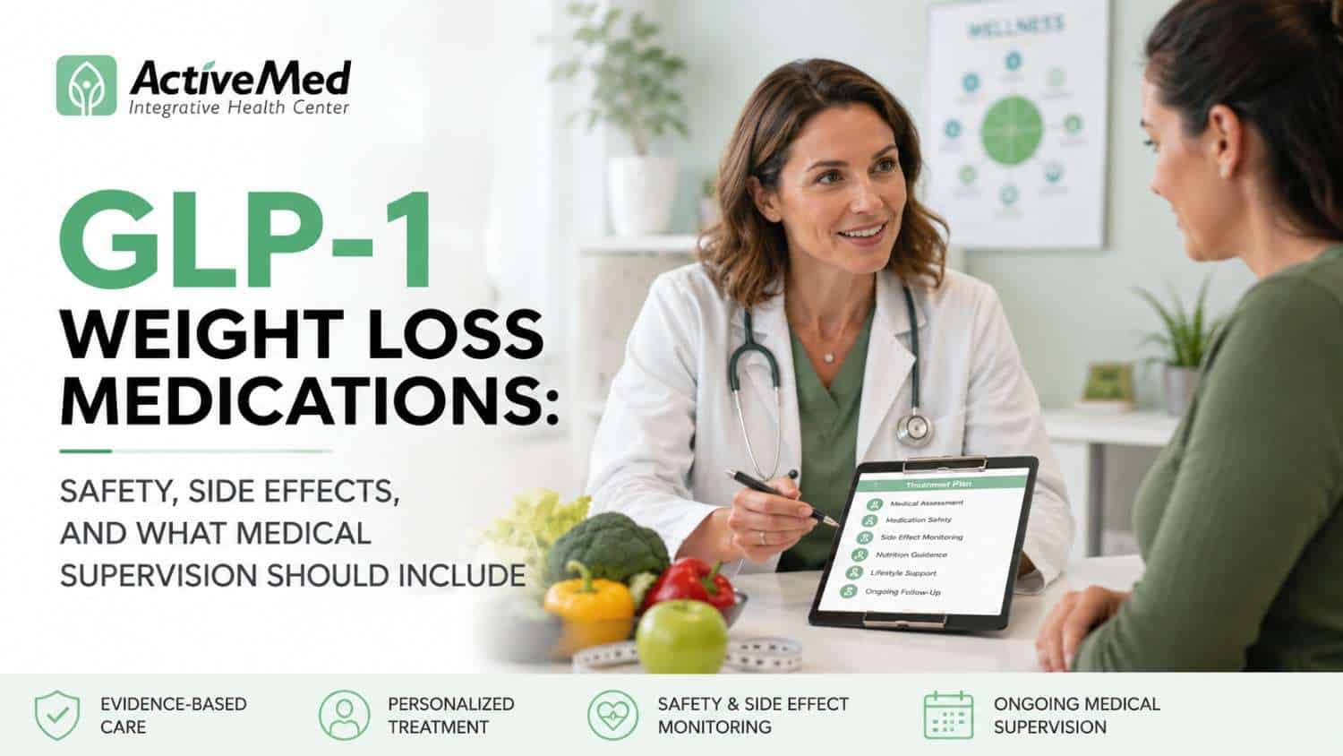 GLP-1 Weight Loss Medications: Safety, Side Effects, and What Medical Supervision Should Include
