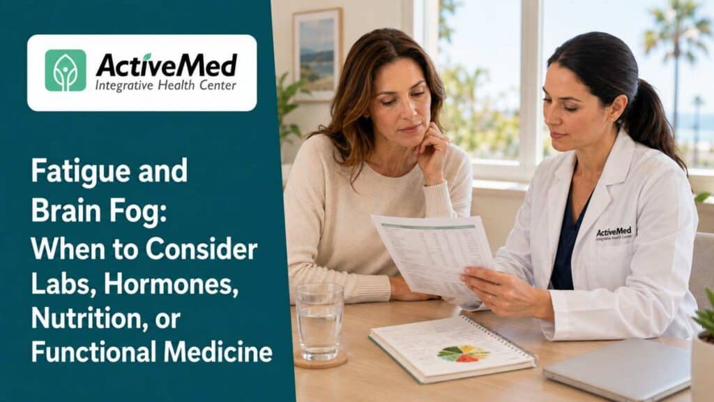 Fatigue and Brain Fog: When to Consider Labs, Hormones, Nutrition, or Functional Medicine
