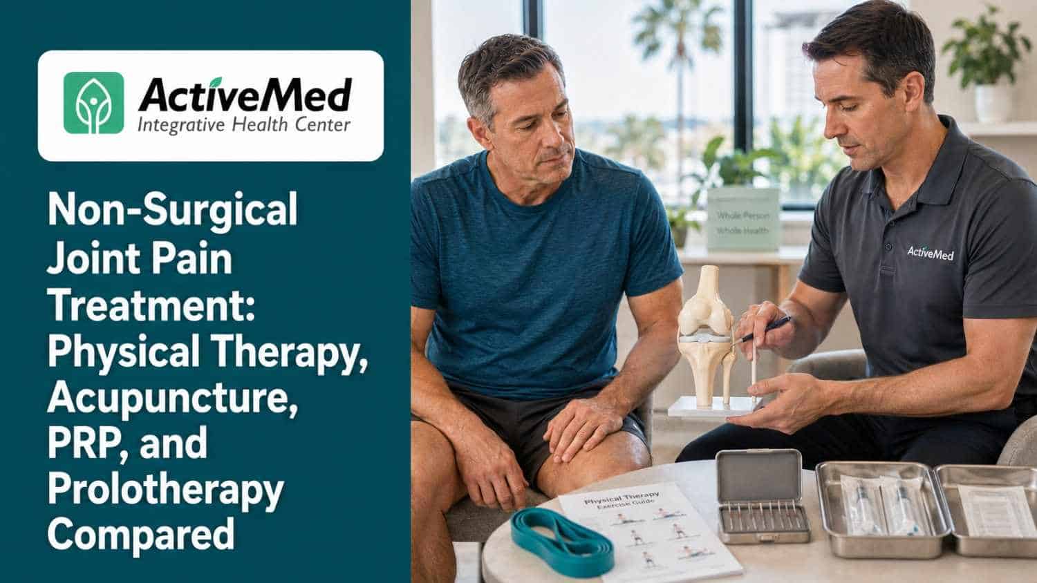 Non-Surgical Joint Pain Treatment: Physical Therapy, Acupuncture, PRP, and Prolotherapy Compared