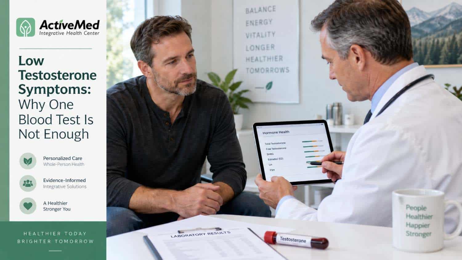 Low Testosterone Symptoms: Why One Blood Test Is Not Enough
