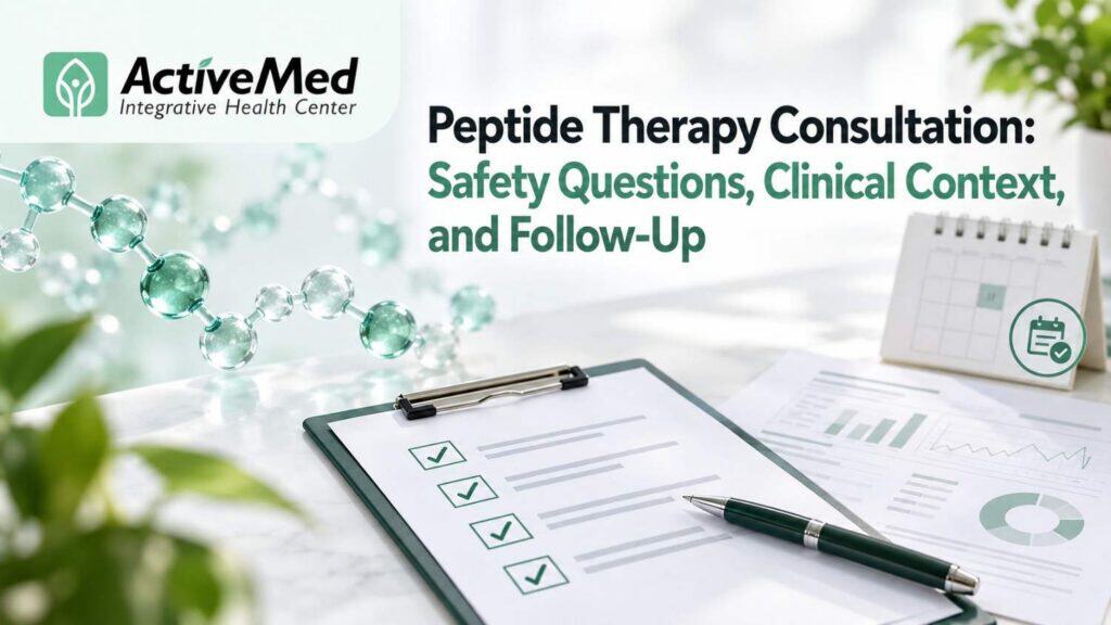 Peptide Therapy Consultation: Safety Questions, Clinical Context, and Follow-Up
