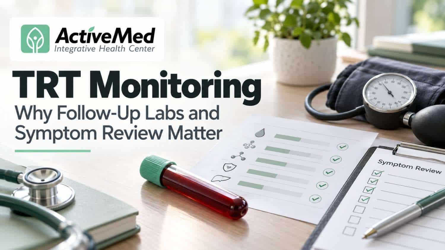 TRT Monitoring: Why Follow-Up Labs and Symptom Review Matter