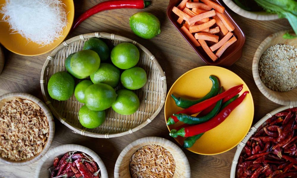 Spices and Herbs Background